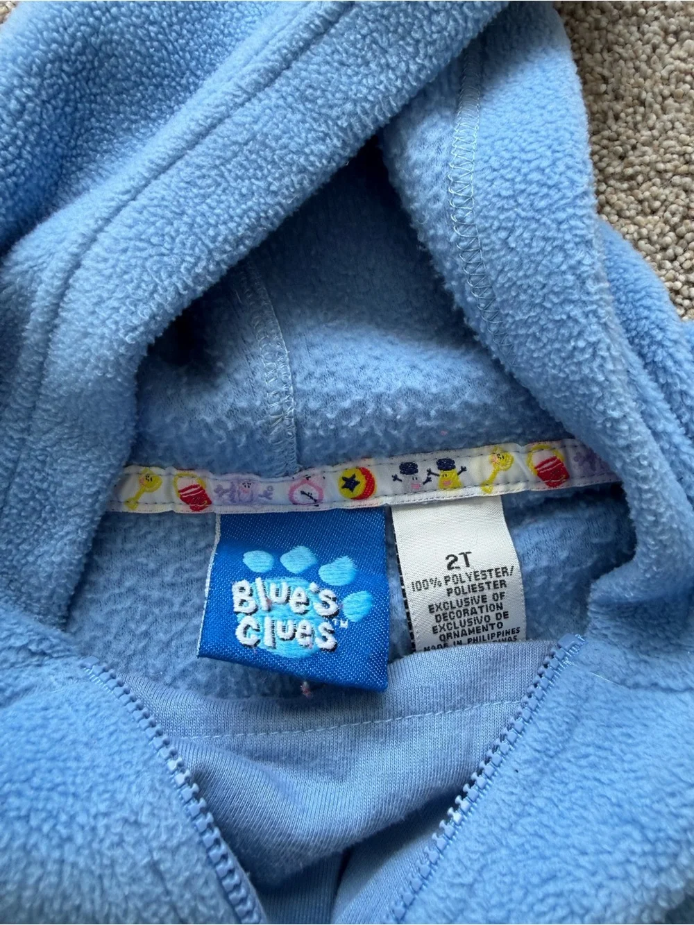 Blue’s Clues soft blue